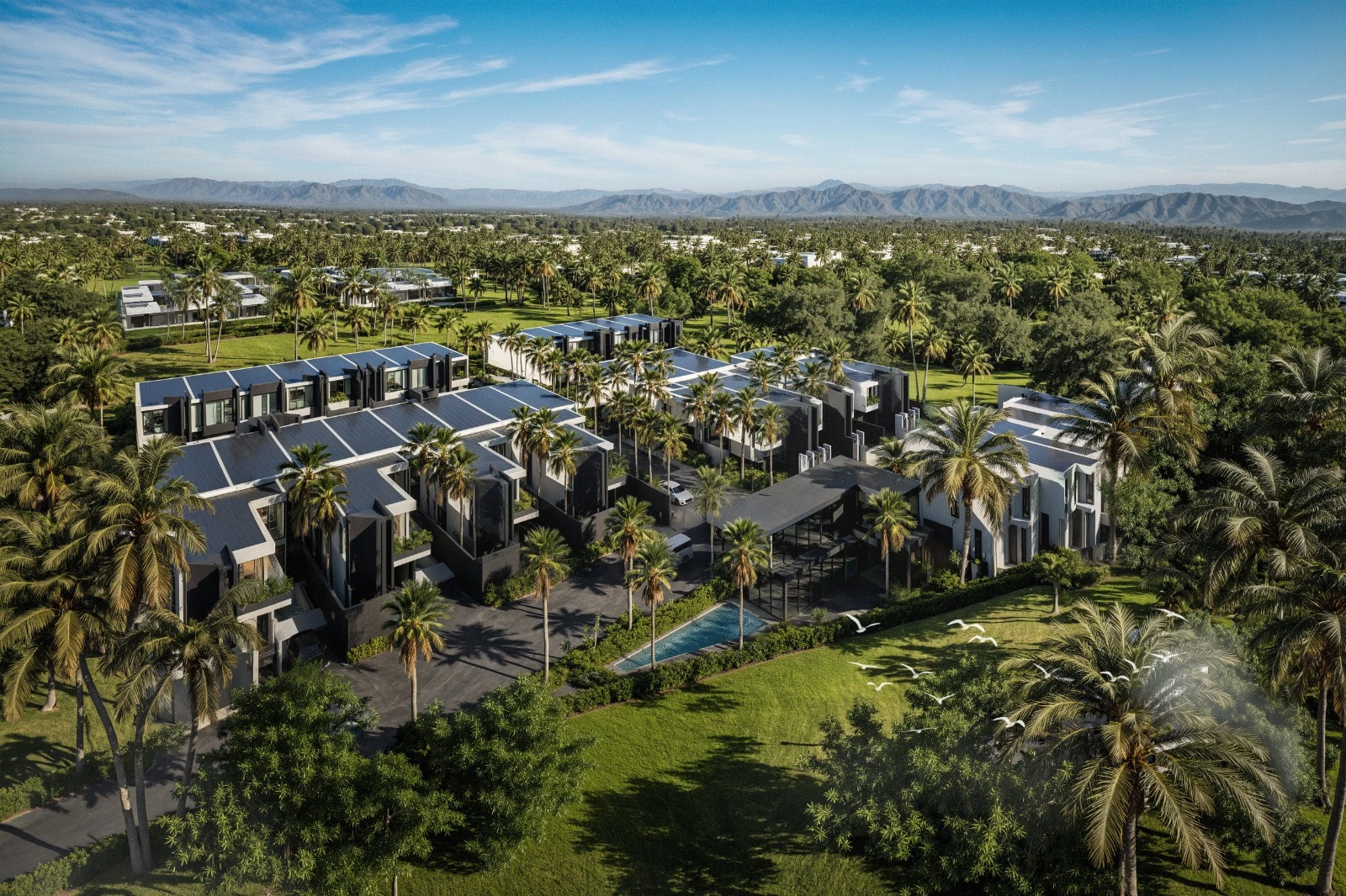 Aileen Residence Bangtao pool townhouse landing