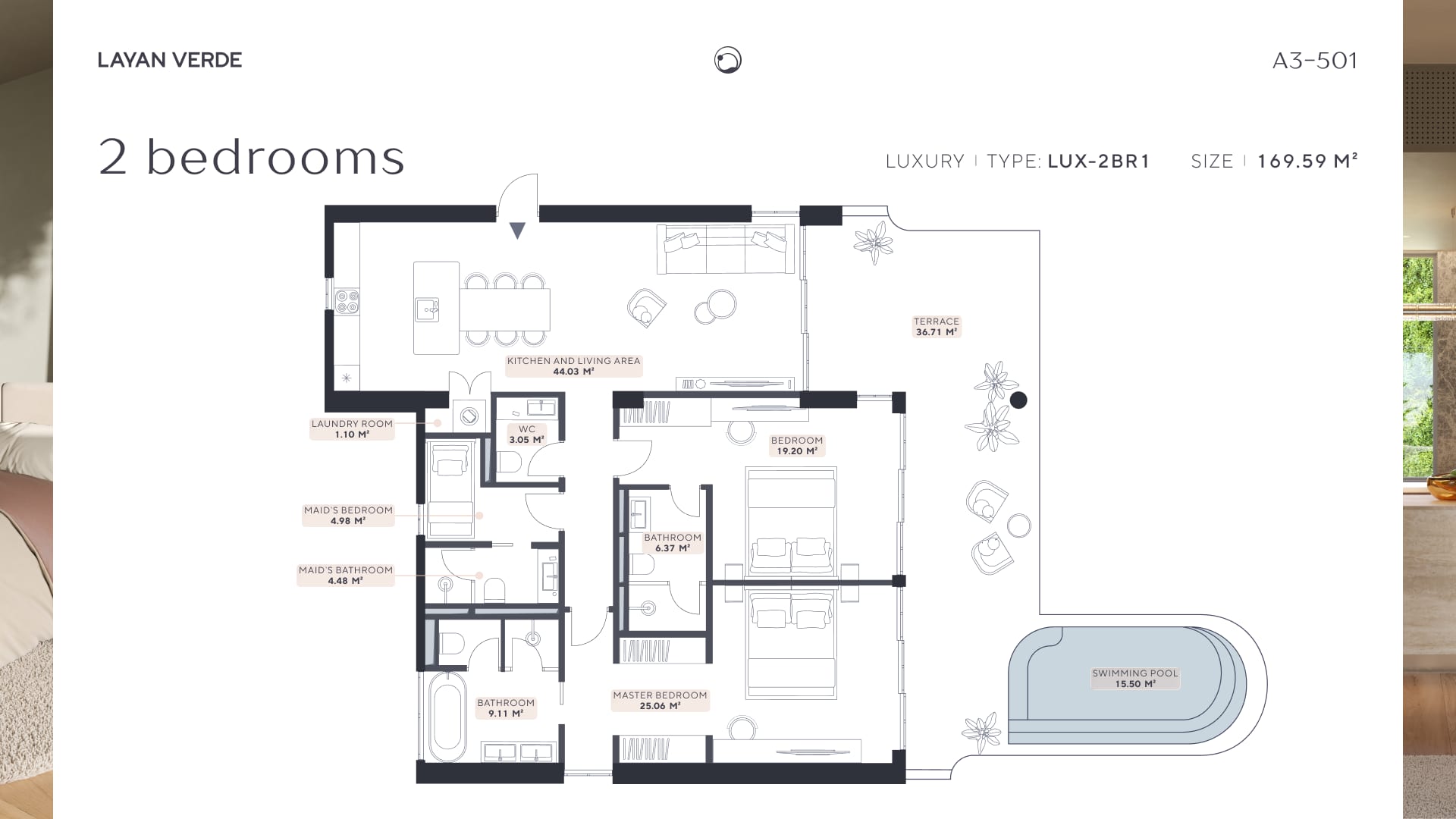 2 BR