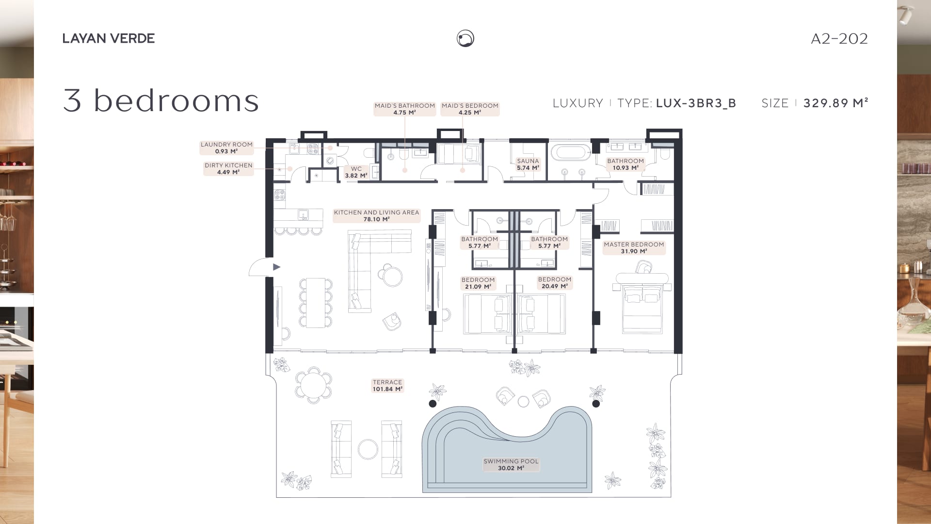 3 BR