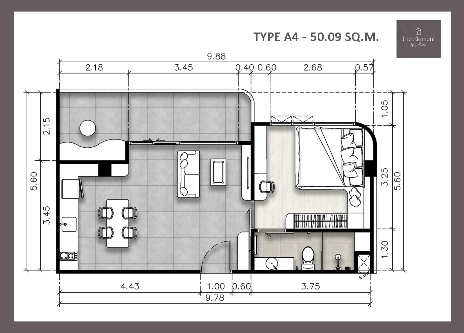 1 BR